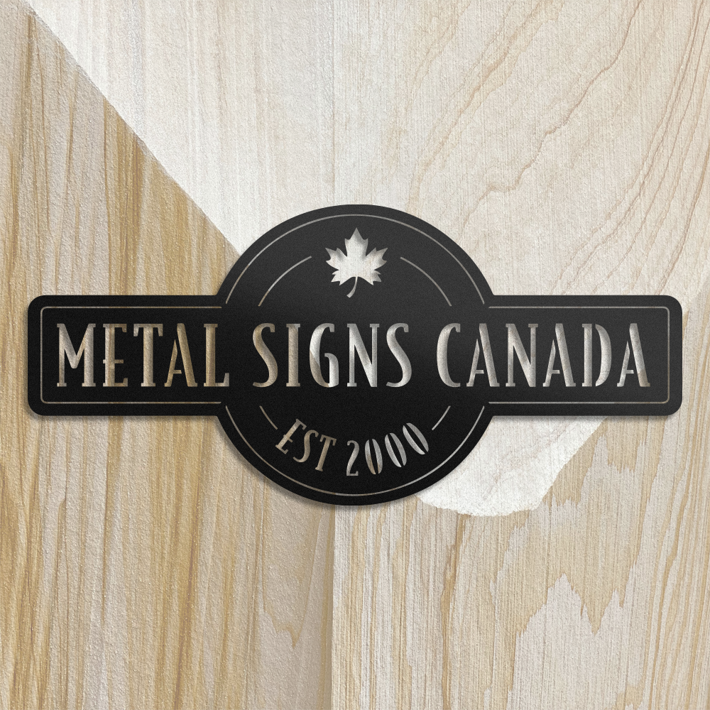 Transform Your Home with Stunning Custom Metal Signs from Metal Signs Canada