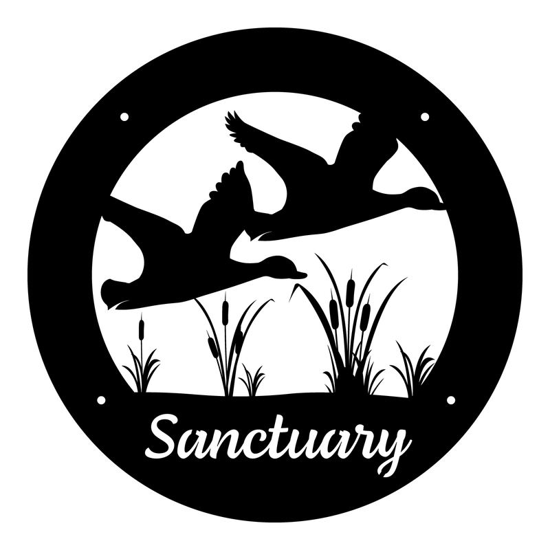 Personalized Duck Sanctuary Scene