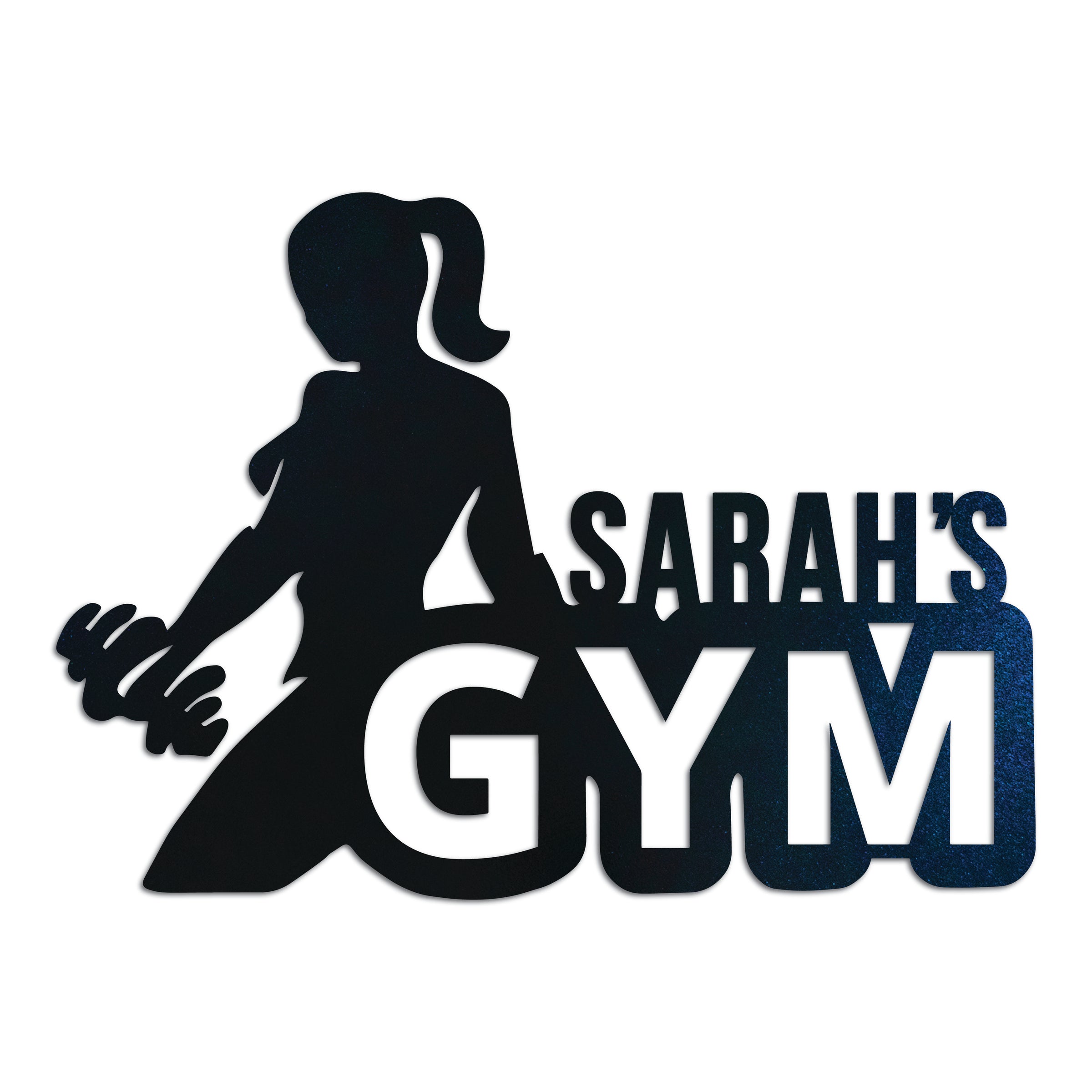 Personalized Gym Sign