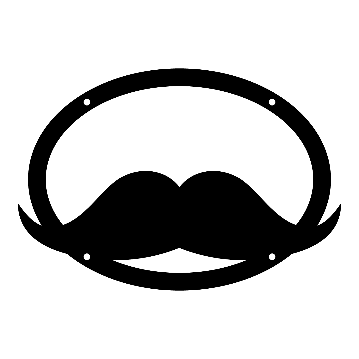 Personalized Moustache Sign