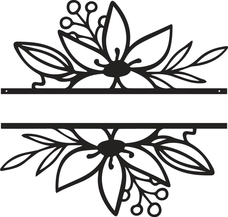 Flower Monogram