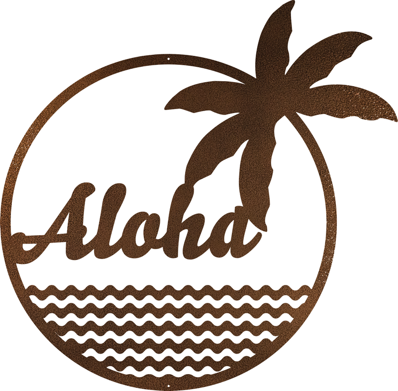 Aloha Palm Tree