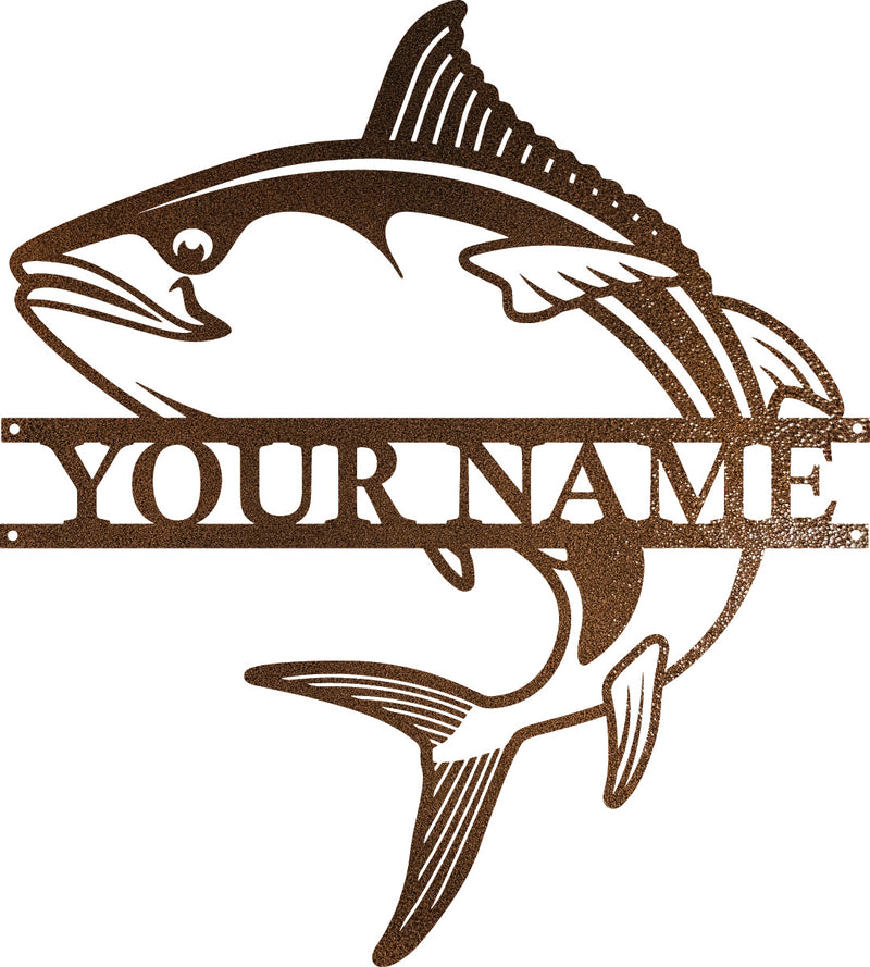 Tuna Fish Monogram