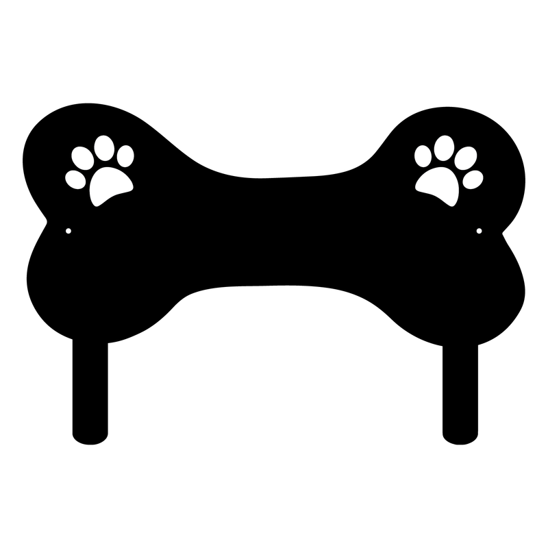 Dog Bone Personalized Leash Hook