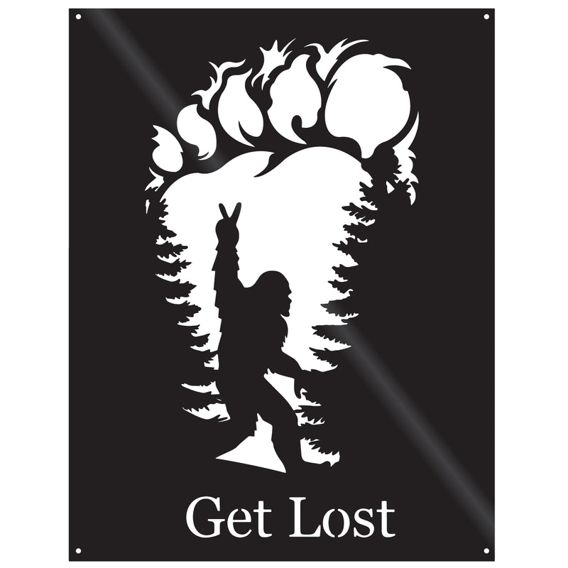 Bigfoot Get Lost