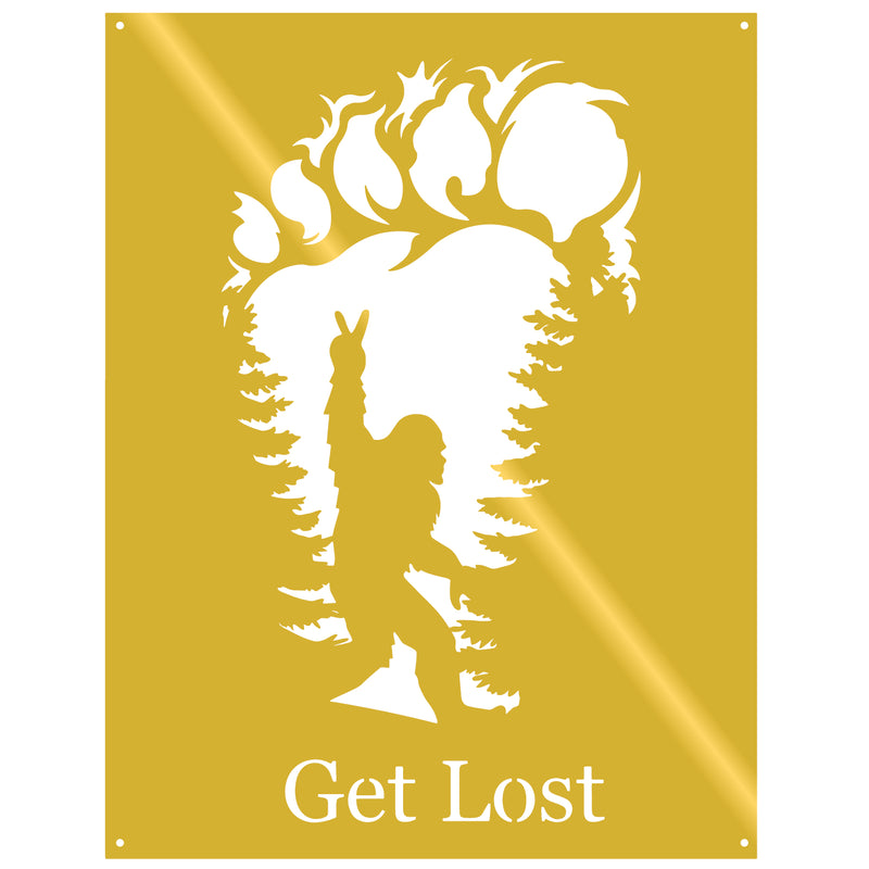 Bigfoot Get Lost