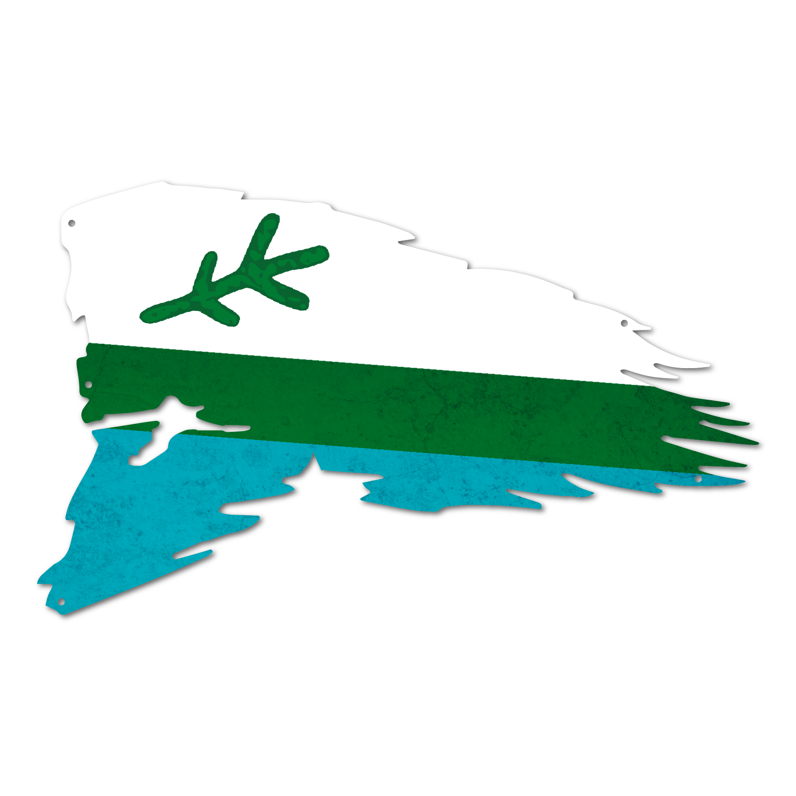 Labrador Provincial Tattered Flag