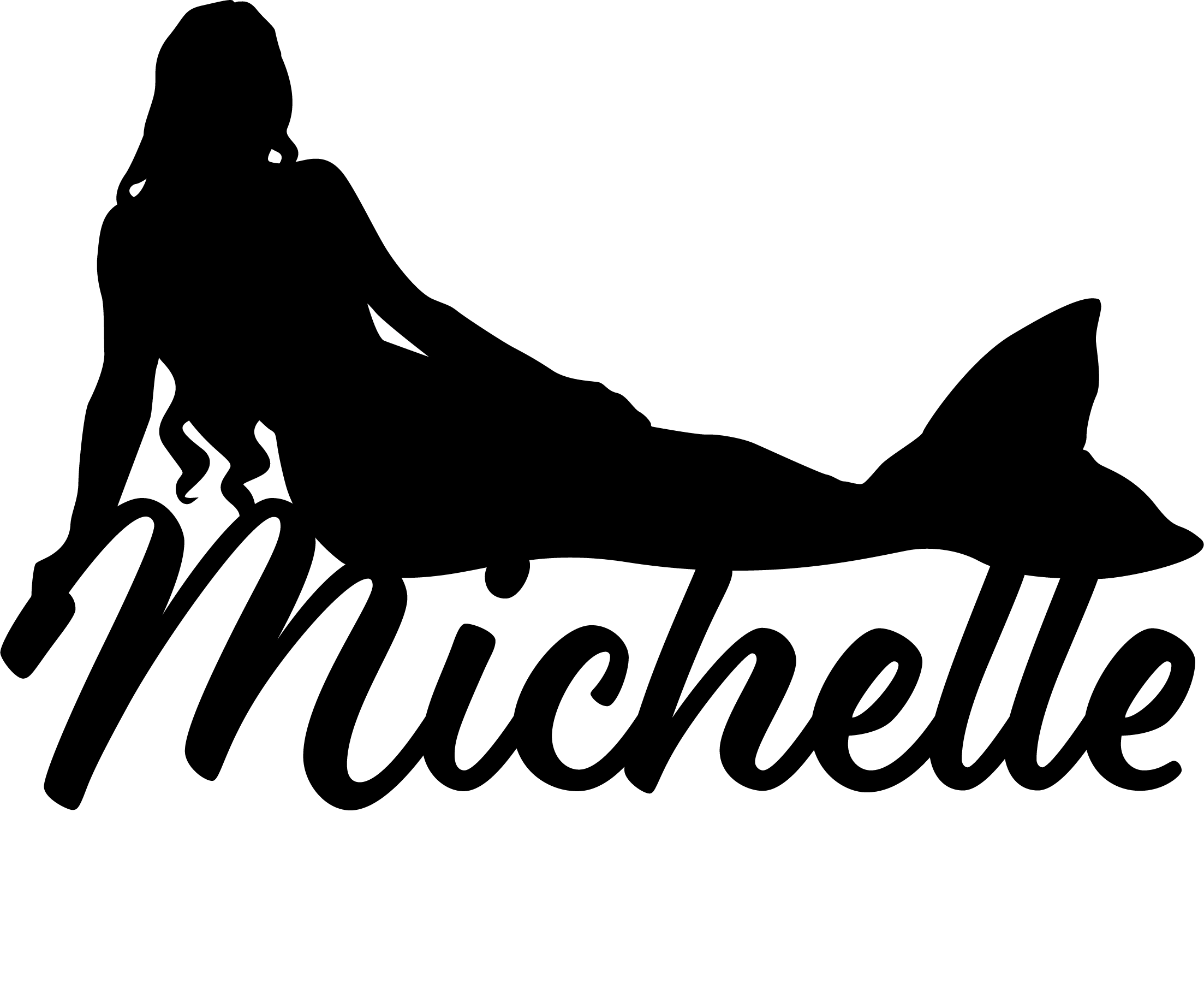 Mermaid Sign with Name