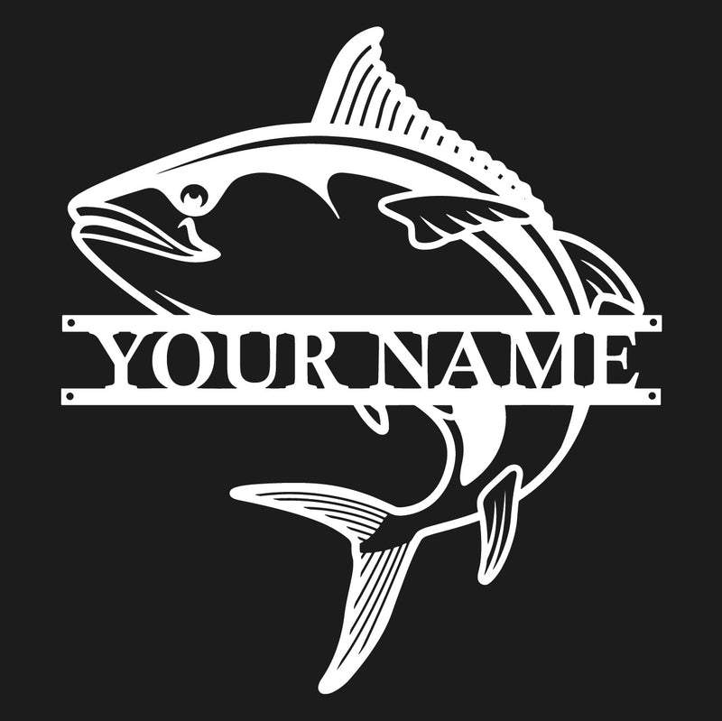 Tuna Fish Monogram
