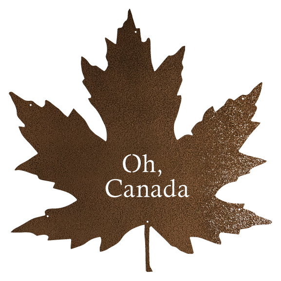 Maple Leaf Personalized