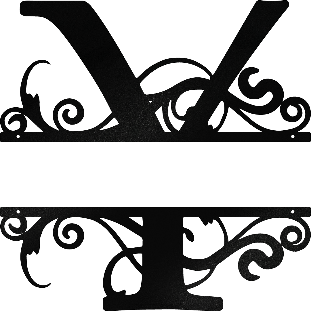 gloss-black y monogram