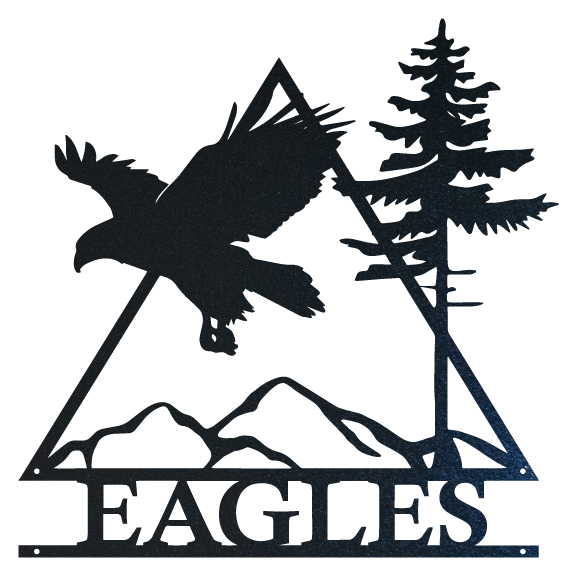 Eagle Triangle Personalized