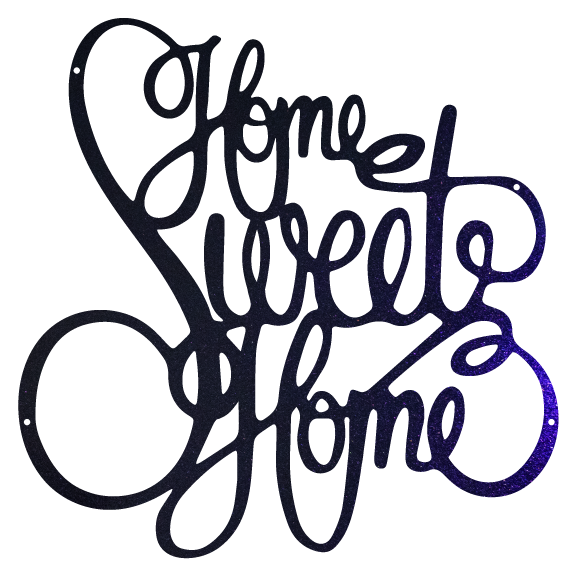 Home Sweet Home Cursive
