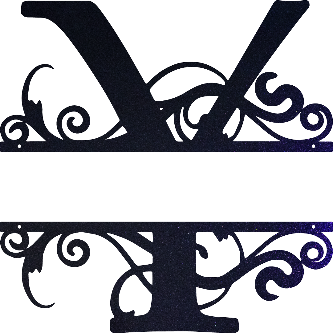 midnight-purple Y monogram