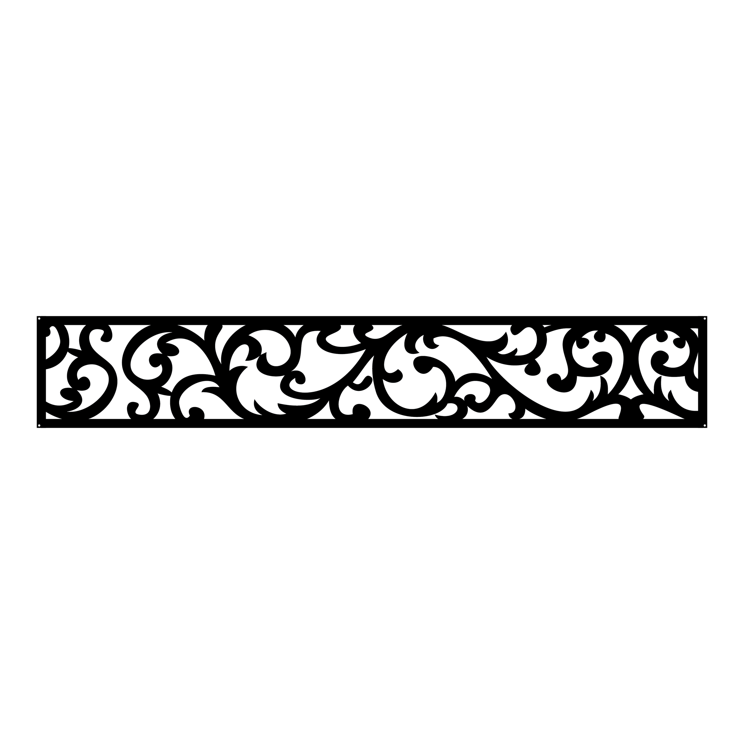 Baroque Fence Topper