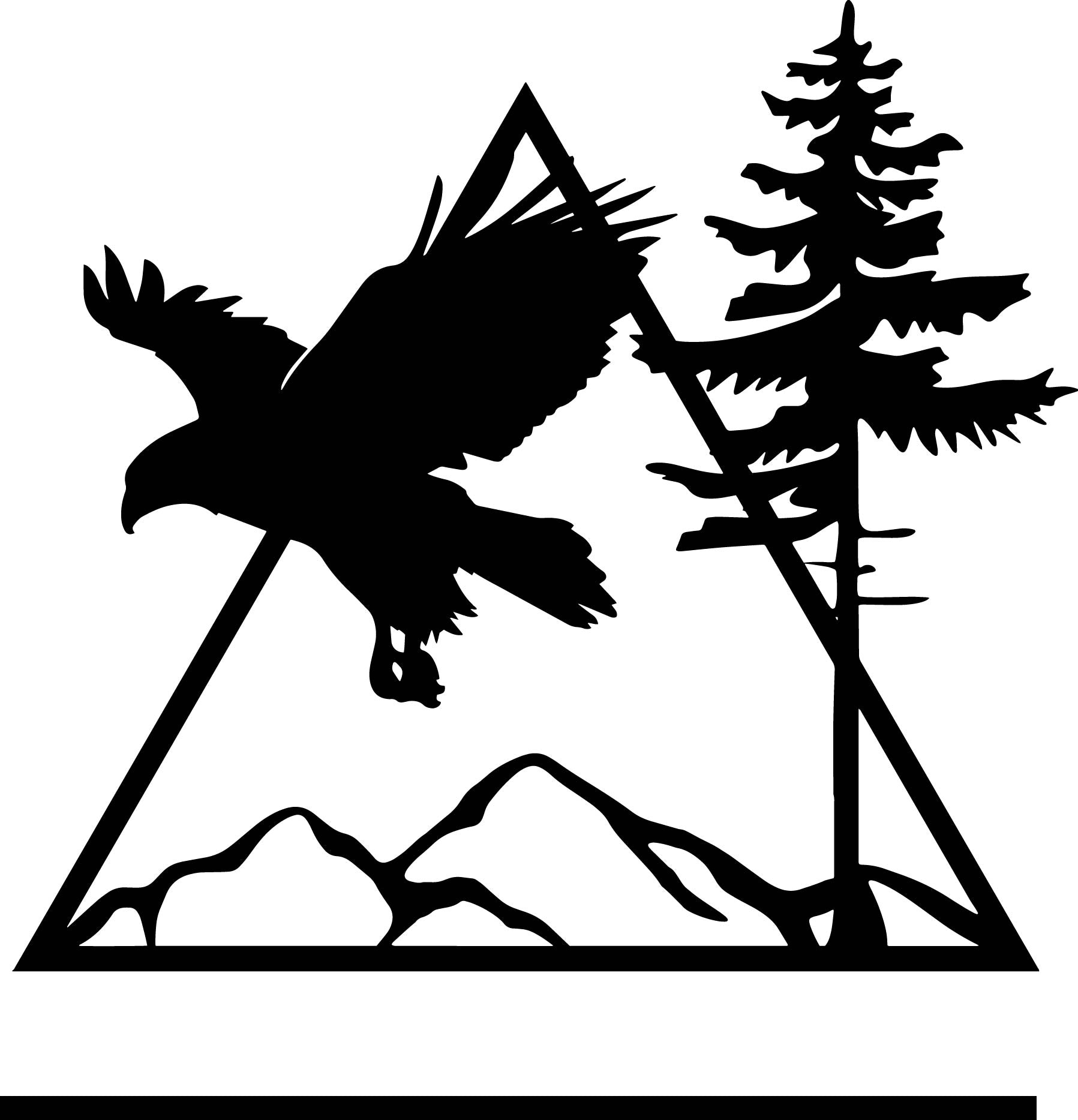 Eagle Triangle Personalized