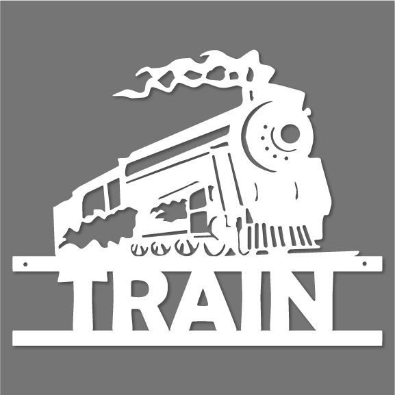 Train Monogram